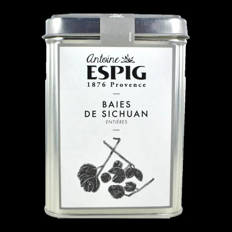 Boîte fer Antoine ESPIG - Baies De Sichuan Entières - 150g
