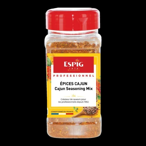 Pot PET 500mL - Epices Cajun - 200g