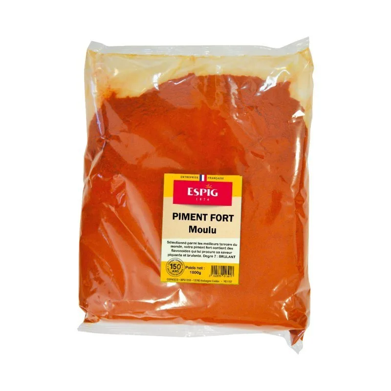 Gemahlener Scharfer Chili - 1KG - Espig