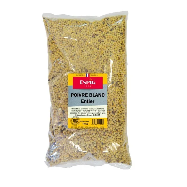 GANZER WEISSER PFEFFER 1KG - Espig
