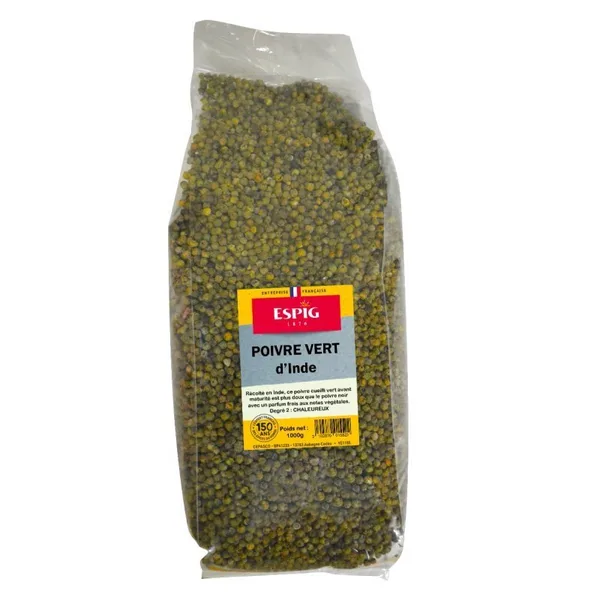 DEHYDRIERTER GRÜNER PFEFFER 1KG - Espig