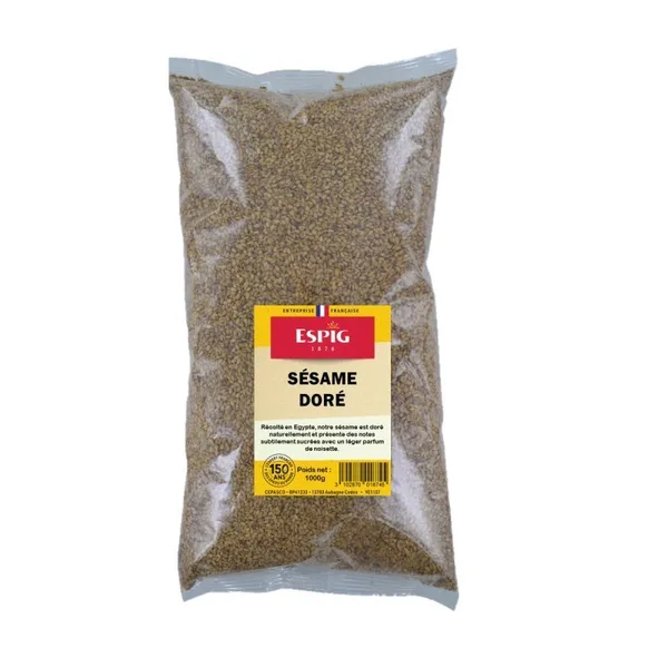 WHOLE GOLDEN SESAME 1KG - Espig