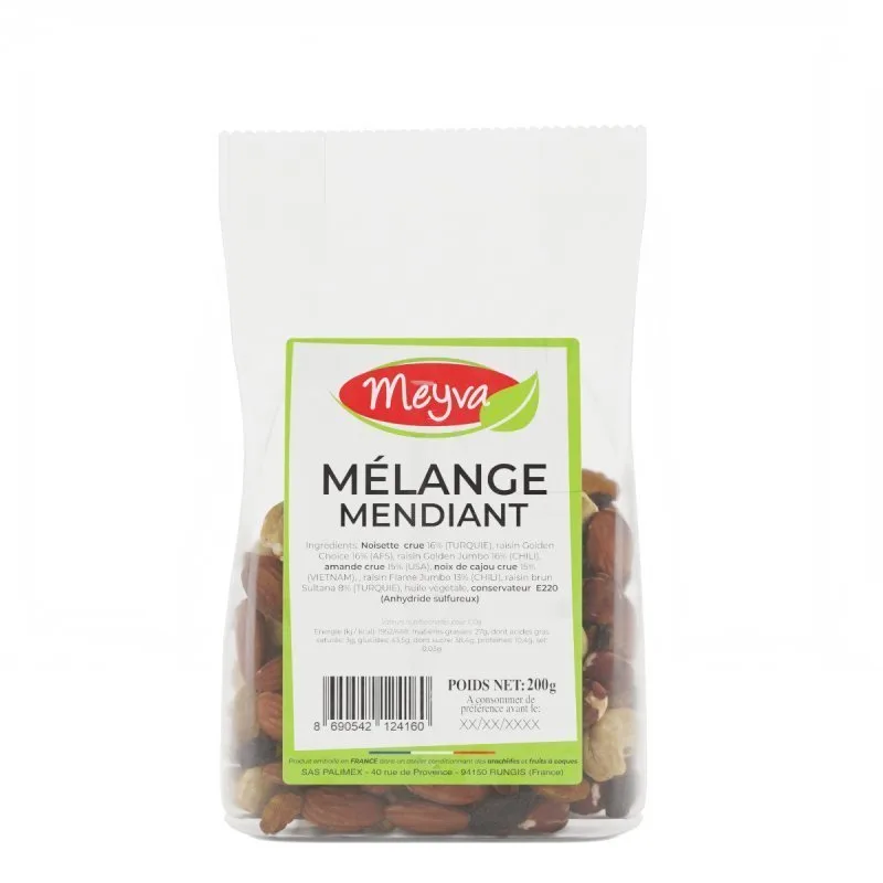 Meyva - Mischung Mendiant - 12x200g - 2