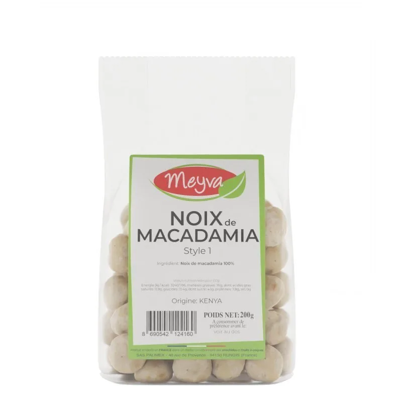 Meyva - Macadamianüsse Style 1 - 12x200g - 2
