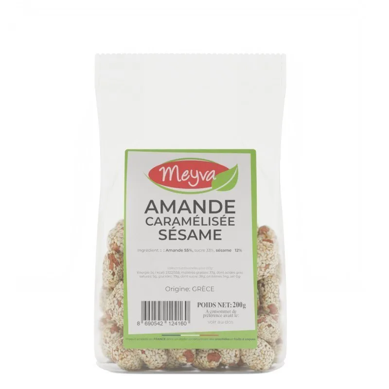 Meyva - Sesam caramelisierter Mandel - 12x200g - 2