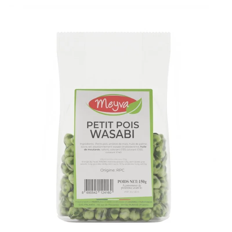 Meyva Pav - kleine Erbsen Wasabi - 12x150g