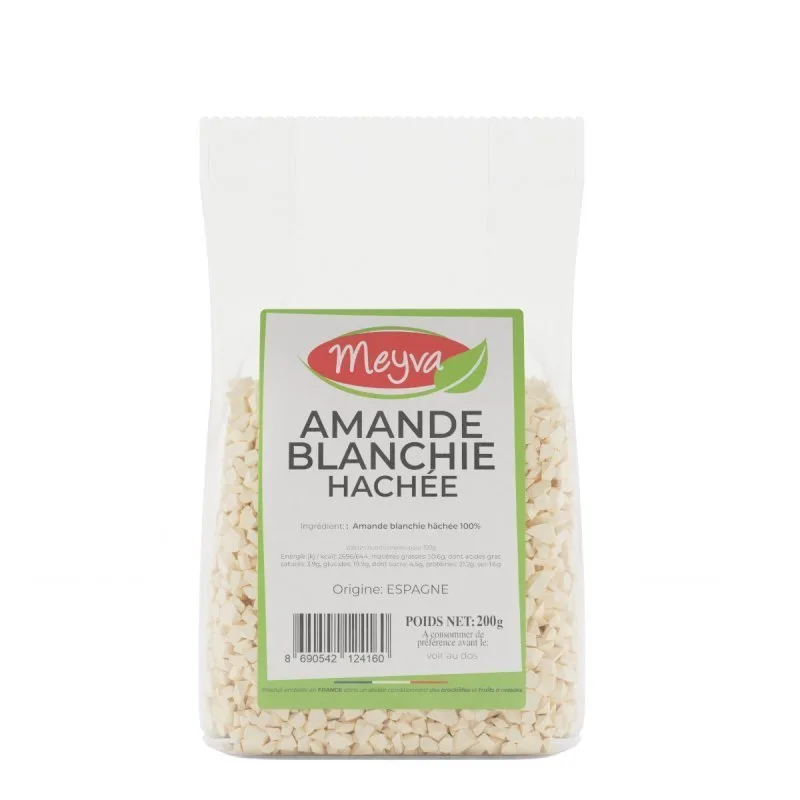 Meyva PAV - Blanchierte Gehackte Mandeln - 12x200g