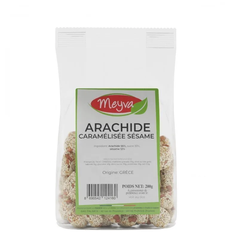 Meyva - Sesam karamellisierter Erdnuss - 12x200g