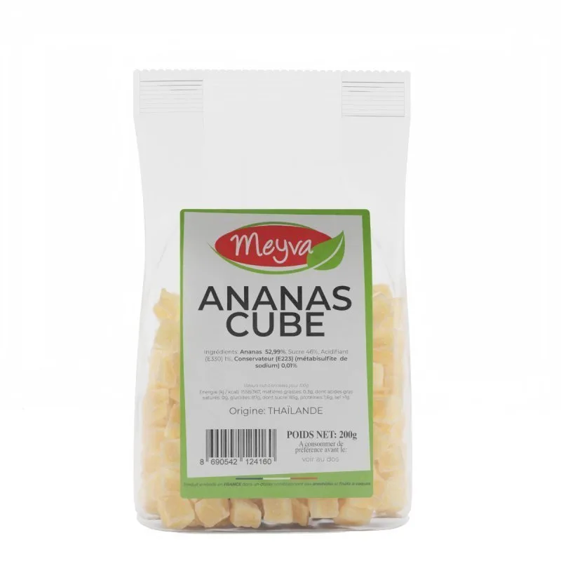 Meyva Pav - Cube Ananas - 12x200g