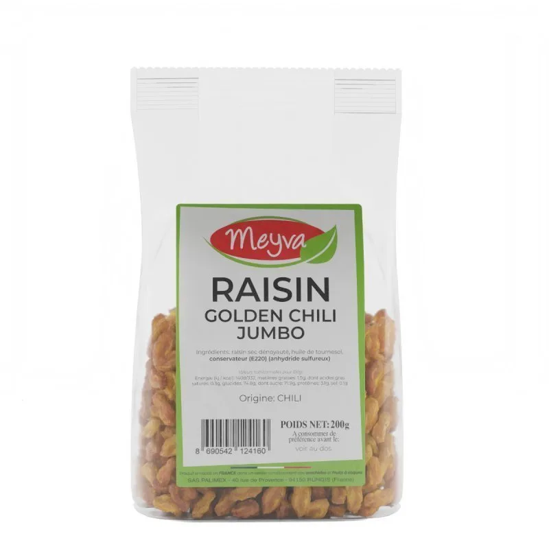 Meyva - Rosinen Golden JUMBO - 12x200g