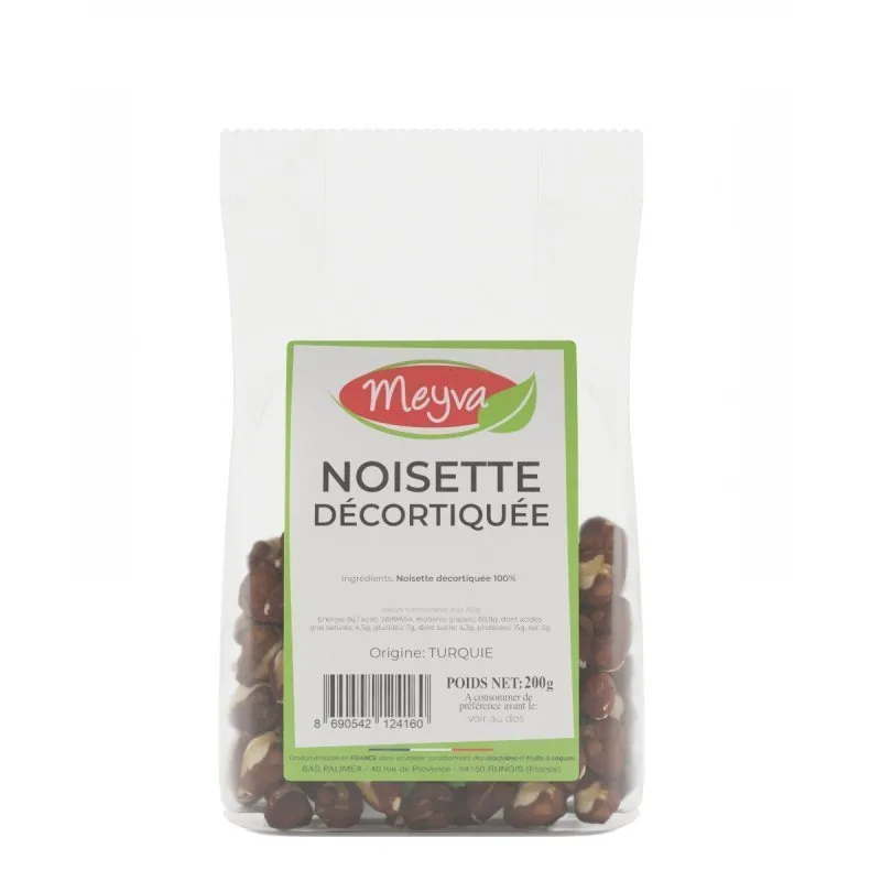 Meyva - Geschälte Haselnüsse - 12x200g - 2