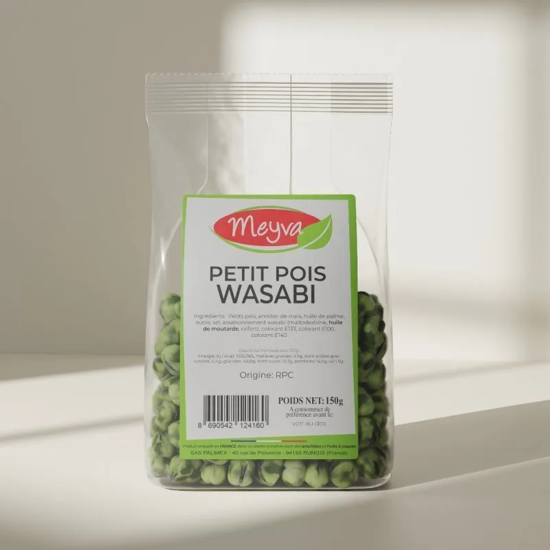 Meyva Pav - kleine Erbsen Wasabi - 12x150g - 2