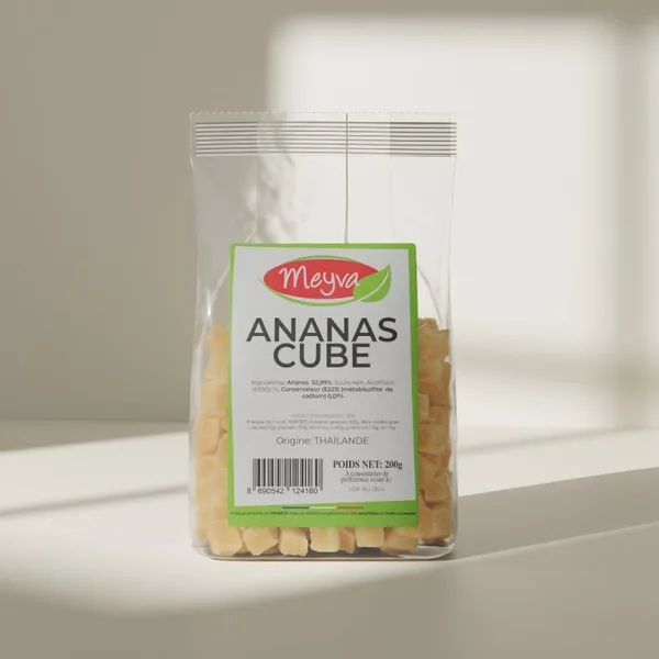 Meyva Pav - Cube Ananas - 12x200g