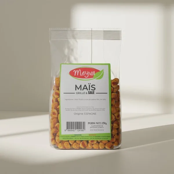 Meyva PAV - Salted Grilled Standard Corn - 12x150g