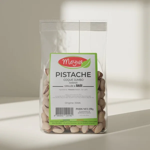 Meyva - Pistazien in der Schale Geröstet/Gesalzen Akbari Jumbo - Iran - 12x150g