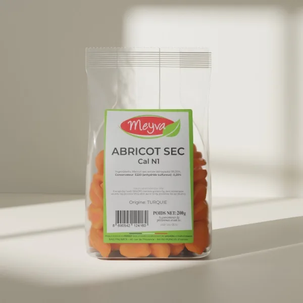 Meyva - Abricot Sec - Cal N1 - 12x200g