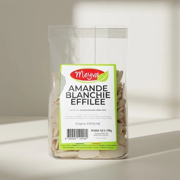 Meyva - Blanchierte Mandelblättchen - 12x150g