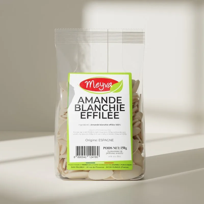 Meyva - Blanchierte Mandelblättchen - 12x150g - 3