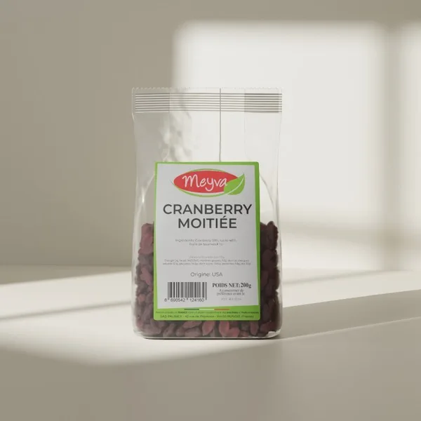 Meyva - Cranberry half - 12x200g