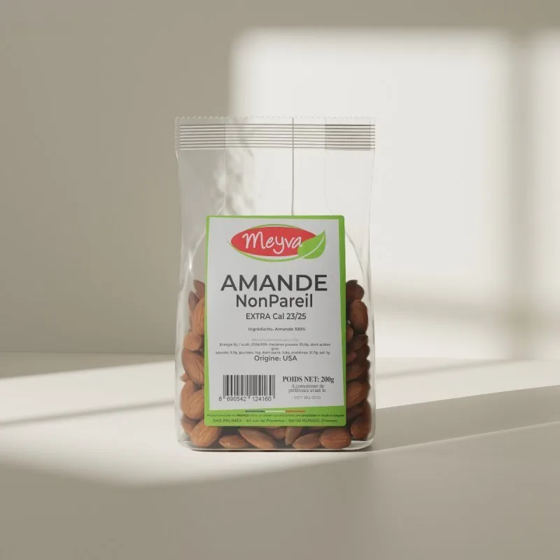 Meyva - Rohe Mandel Nonpareil Extra 23/25 - 12x200g - 3