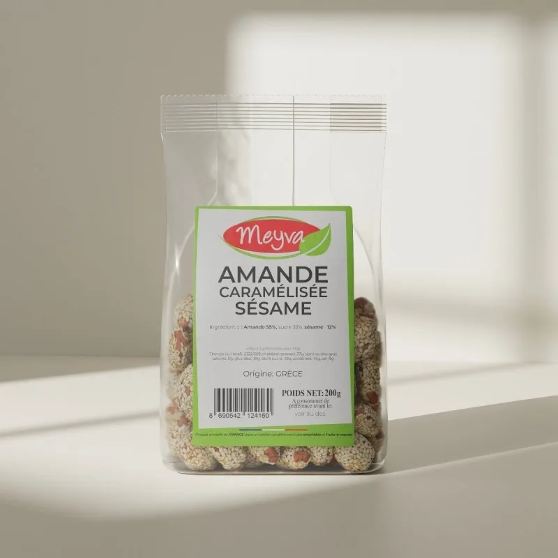 Meyva - Sesam caramelisierter Mandel - 12x200g - 3