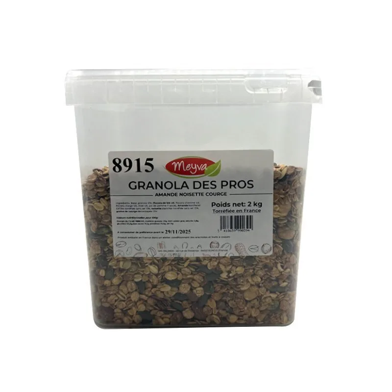 EIMER MEYVA - PROFI GRANOLA - Mandel. Haselnuss. Kürbis - 2KG