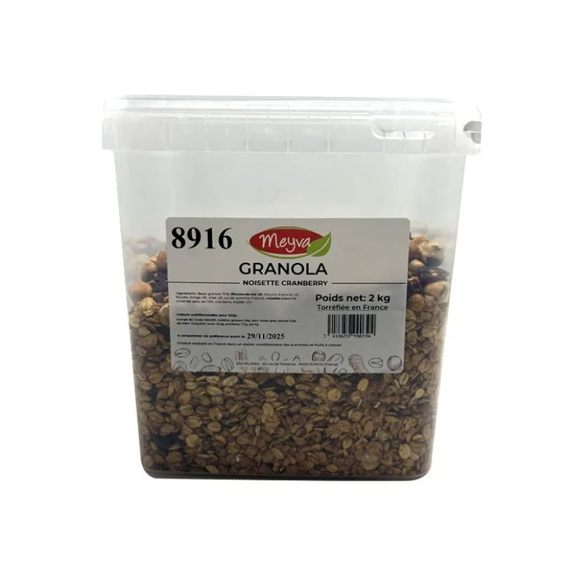 Eimer Meyva - Müsli Haselnuss & Cranberry - 2kg