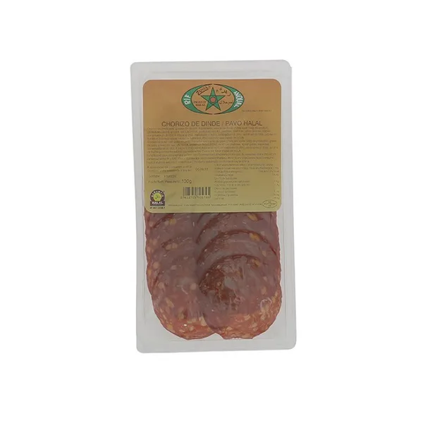 TRUTHAHN-CHORIZO SCHEIBEN EXTRA HALAL - ZAHRA / RIF - 12x100G