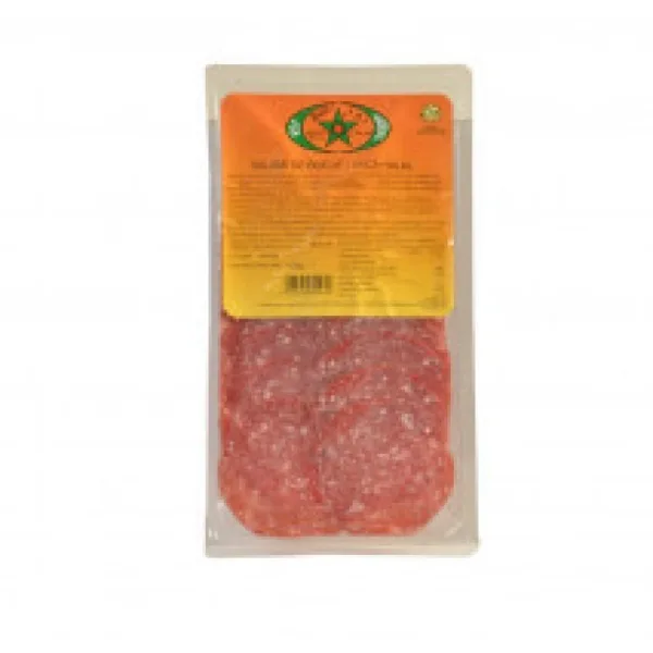 5651 - TRANCHE SALAMI DE BOEUF HALAL - ZAHRA / RIF - 12X100G