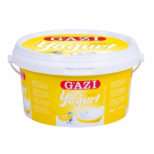 414 - Gazi Yoghurt Suzme 10% - 3 kg - Preis pro Einheit von 3 kg