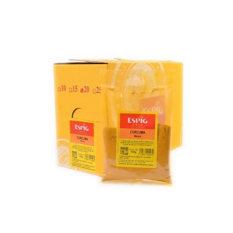 Curcuma ground - Espig - 20x100g