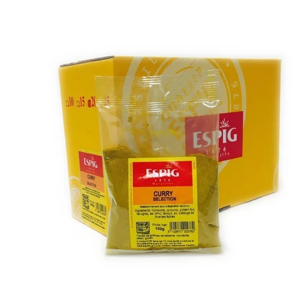 Curry-Auswahl - ESPIG - 20x100g