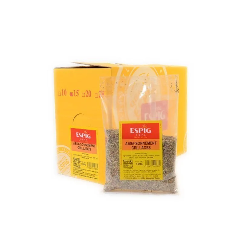 Grill-Gewürze - ESPIG - 15x100g