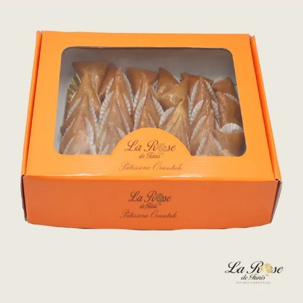 Pâtisserie Rose de Tunis - SAMSA 20 Stück - Preis pro Tablett