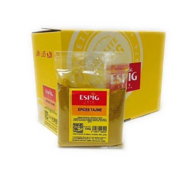 Gewürze Tajine - ESPIG - 20x100g