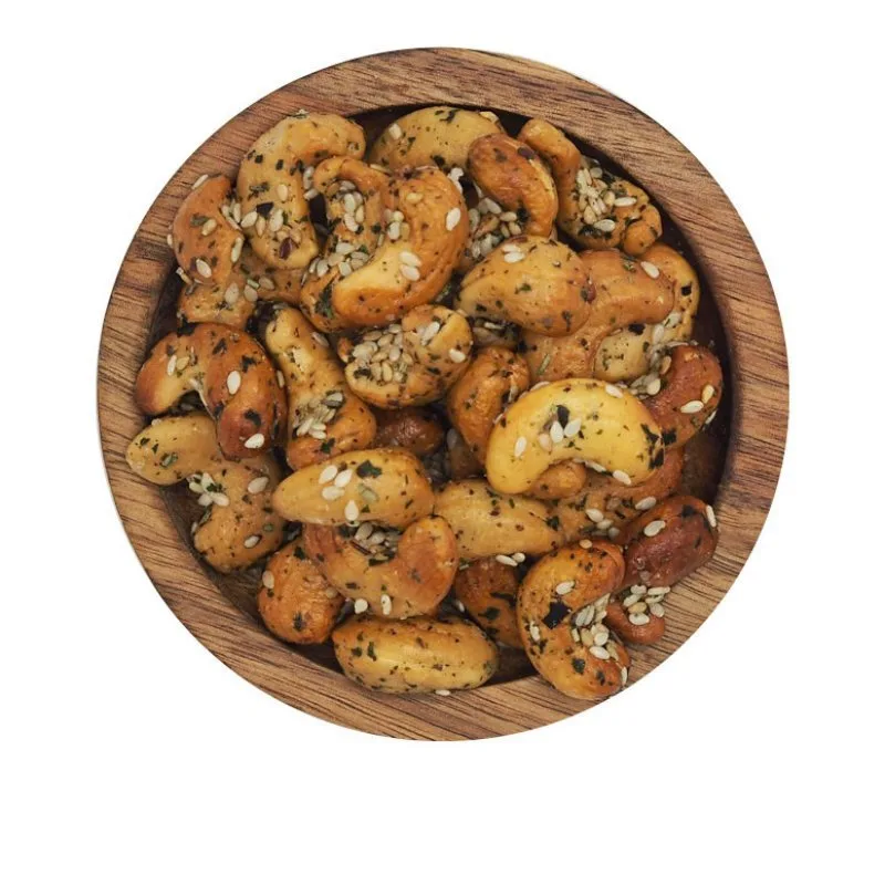 SNACK APERITIF - CASHEW NUTS SEAWEED & SESAME - OLIVE. OIL OF PROV. - 2.5 KG - 3