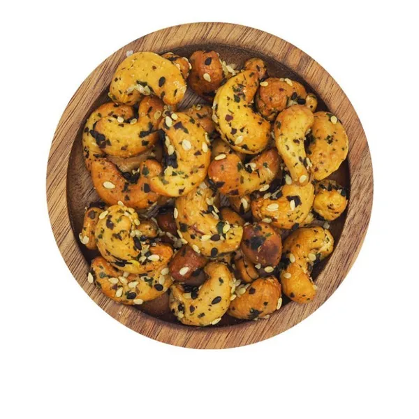 SNACK APERITIF - CASHEW SEAWEED & SESAME - CURRY. COCO - 2.5KG