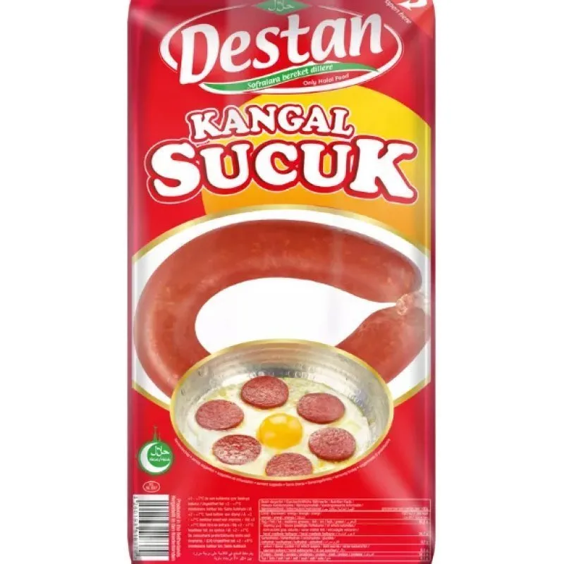 DESTAN SUCUK KANGAL - Turkish Sausage (Sweet) - 9x1kg