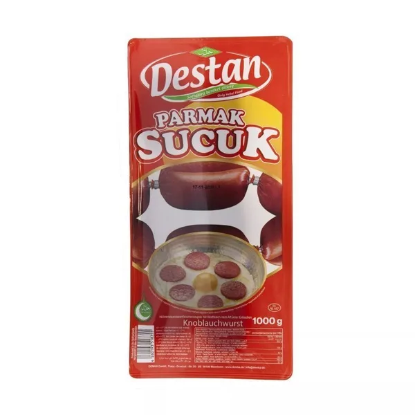 DESTAN SUCUK PARMAK - "Türkische" Dauerwurst (scharf) - 9X1KG