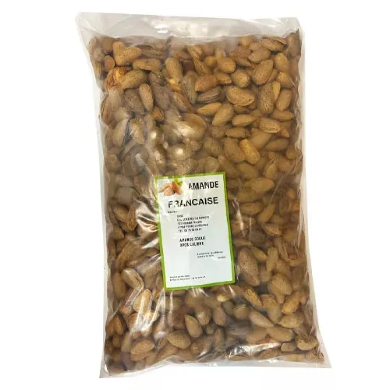 MANDELN MIT SCHALE - Herkunft FRANKREICH - Sorte FERRAGNES - 5KG