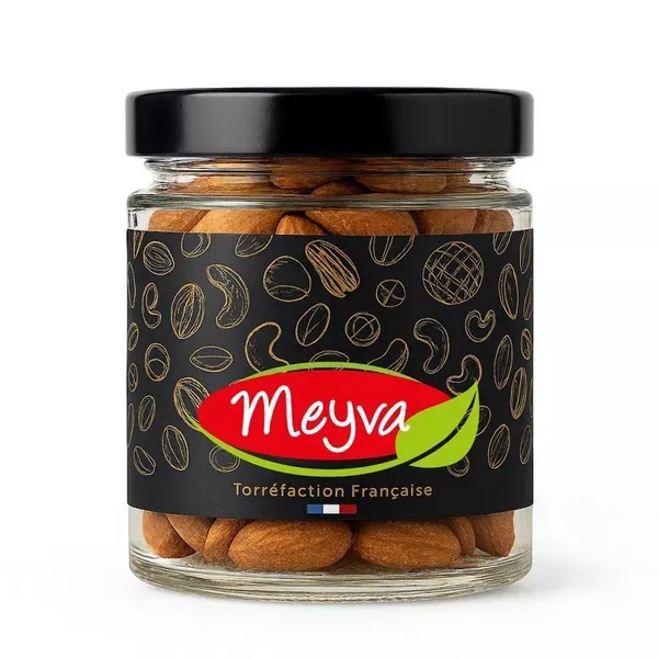 LUXURY POT MEYVA - SMOKED AND SALTED ALMOND - 10x75g