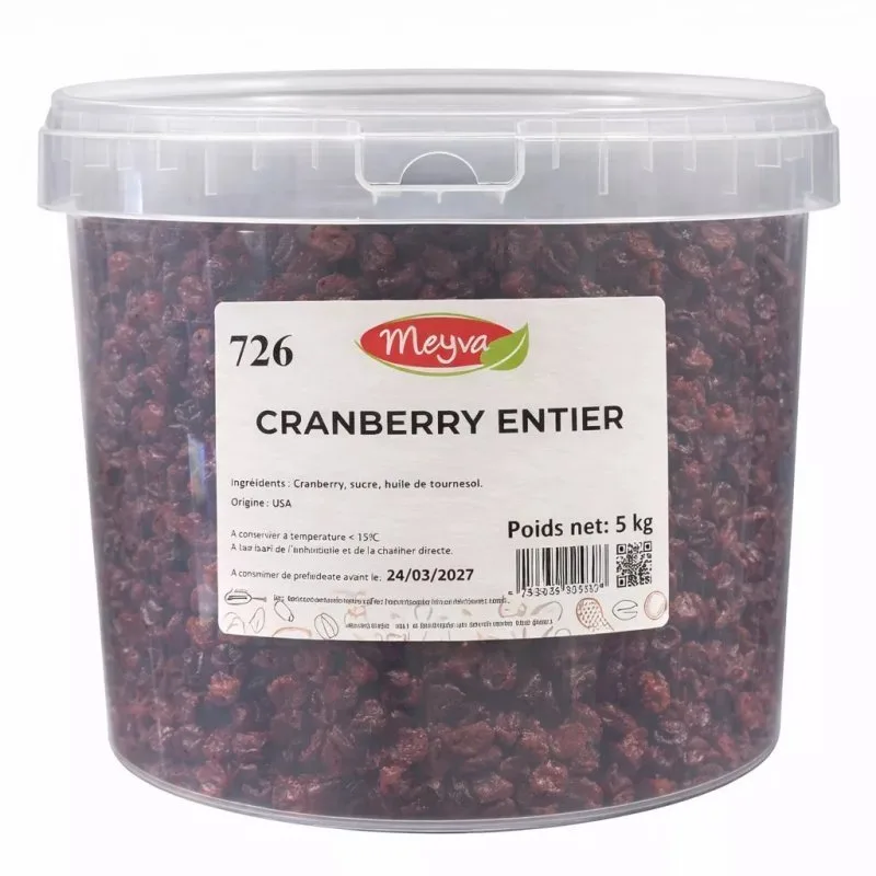 Eimer Meyva - Ganze Cranberry 5kg