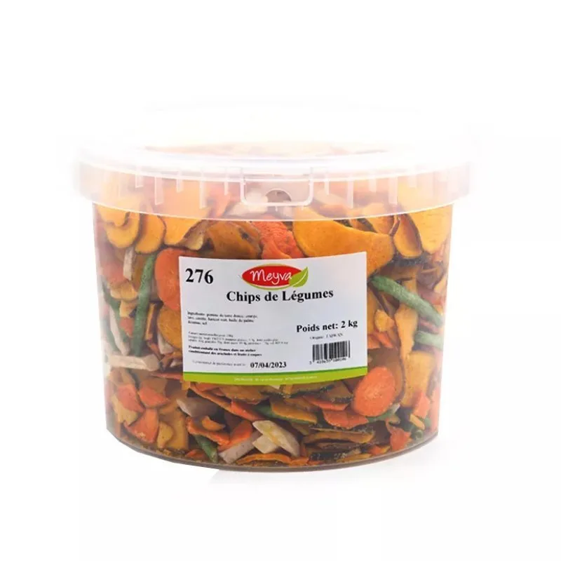 Eimer Meyva - 2kg trockene pflanzliche Chips