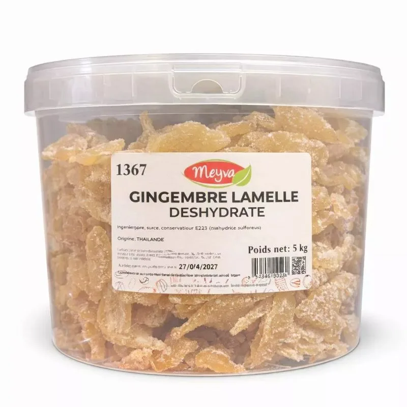 EIMER MEYVA - INGWER DEHYDRIERT SCHEIBEN 5KG