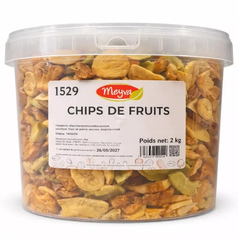 Bucket Meyva - 2kg fruit chips