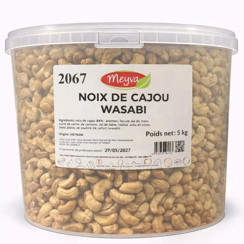 EIMER MEYVA - WASABI CASHEWKERNE 5 KG