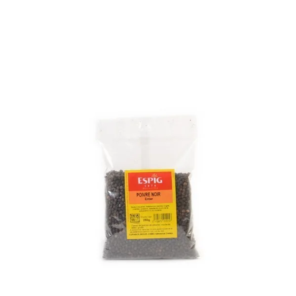 Ganzer schwarzer Pfeffer - 250g - Espig
