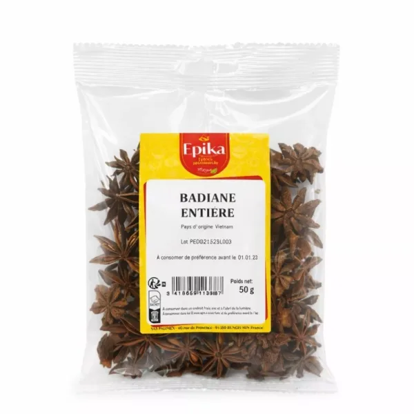 Epika - BADIANE ENTIERE (Anis Etoile) - 15x50g