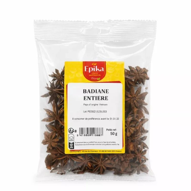 Epika - BADIANE ENTIERE (Anis Etoile) - 15x50g