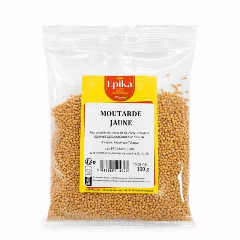 Epika - MOUTARDE JAUNE - 20x100g